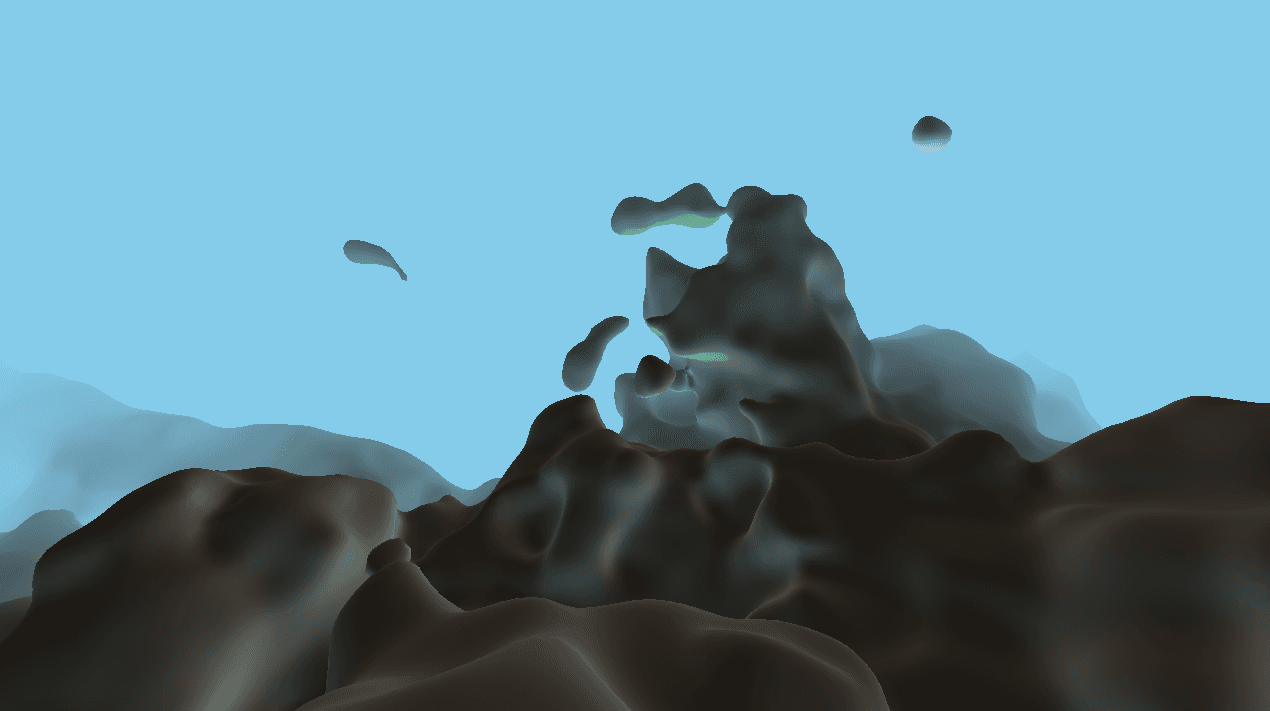 Early terrain generation